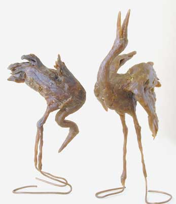 Wax Brolgas