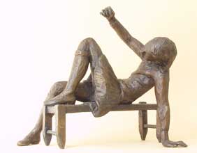 Therese sur une Banquette