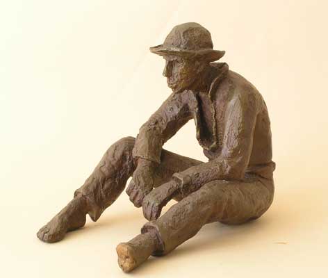 Vineyard Labourer Resting