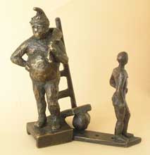 Bouffon et Jeune Acrobate